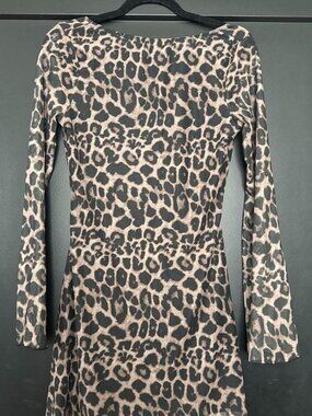 Make Me Chic Women's Leopard Dress